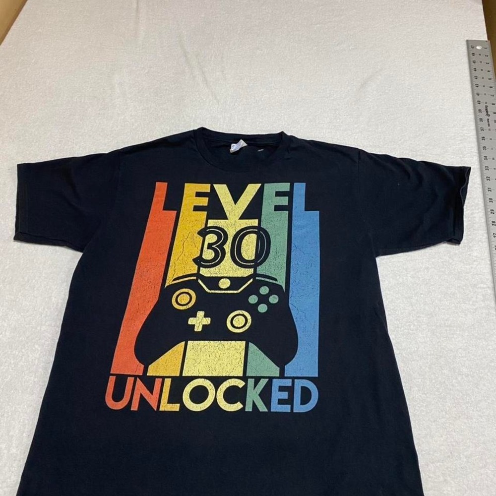 Port & company Black & multi-coloured short sleeves t-shirt. SKU242